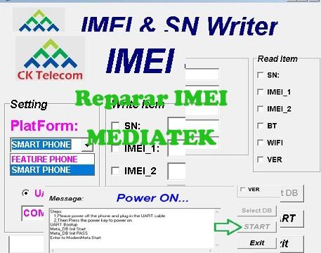 Reparar IMEI teléfonos MTK