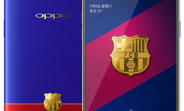 Oppo R11 FC Barcelona para los forofos del Barça