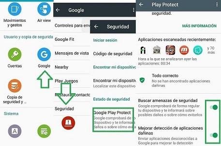 Cómo se activa Google Play Protect ⋆ AyudaRoot
