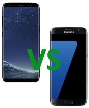 Samsung Galaxy S8 Edge vs S7 Edge