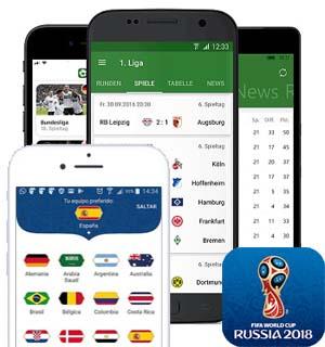 Apps para seguir mundial Rusia 2018