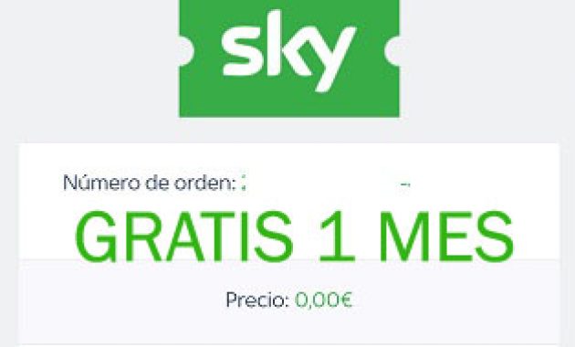 Cómo ver SKY gratis en Android durante 1 mes