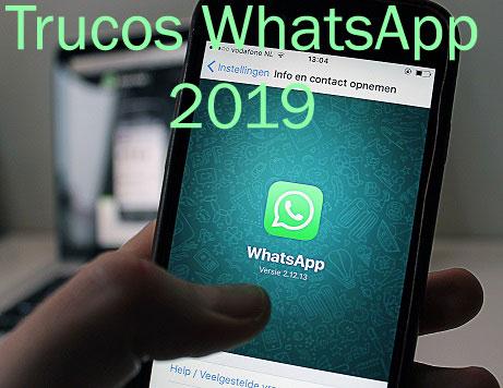 Recopilación de trucos Whatsapp 2019