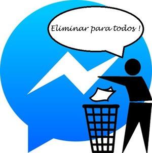 Cómo borrar un mensaje enviado en Facebook Messenger