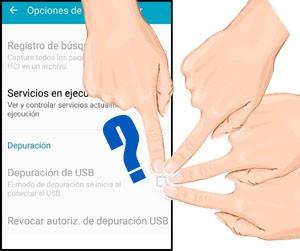 Por qué no puedo activar depuración USB