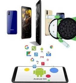 Teléfonos móviles con Android GO por menos de 50 dolares