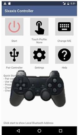 Jugar con mando PS3/PS4 en móvil Android