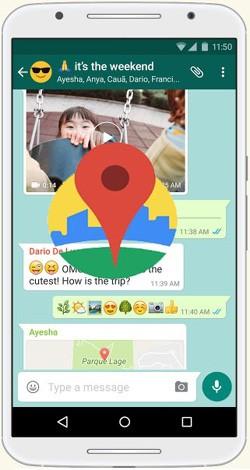 Localizar un teléfono móvil con whatssap