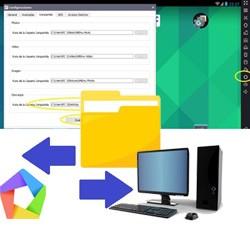 Compartir archivos Memu y PC