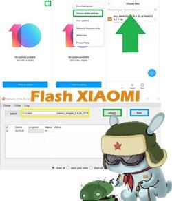 Software para reparar o flashear teléfono móvil Xiaomi