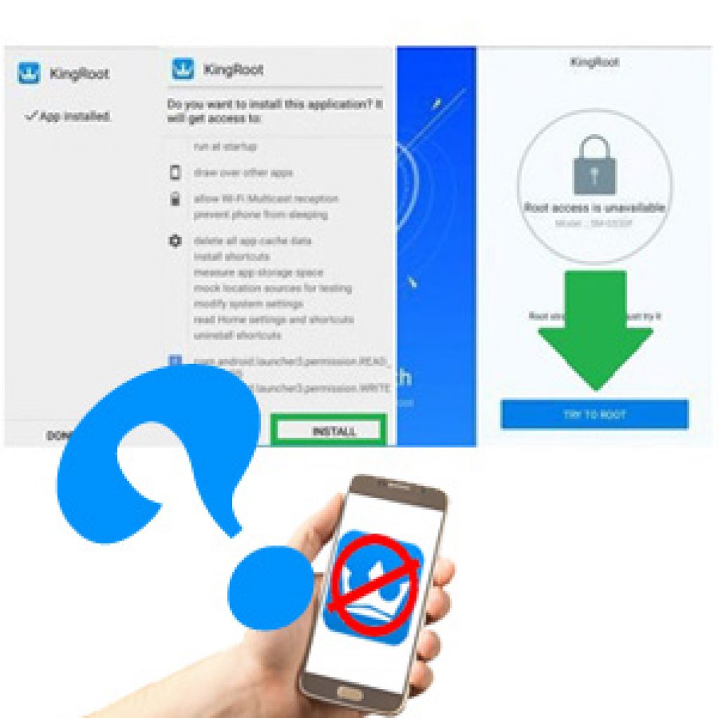 Por qué mi teléfono no me deja instalar KingRoot?