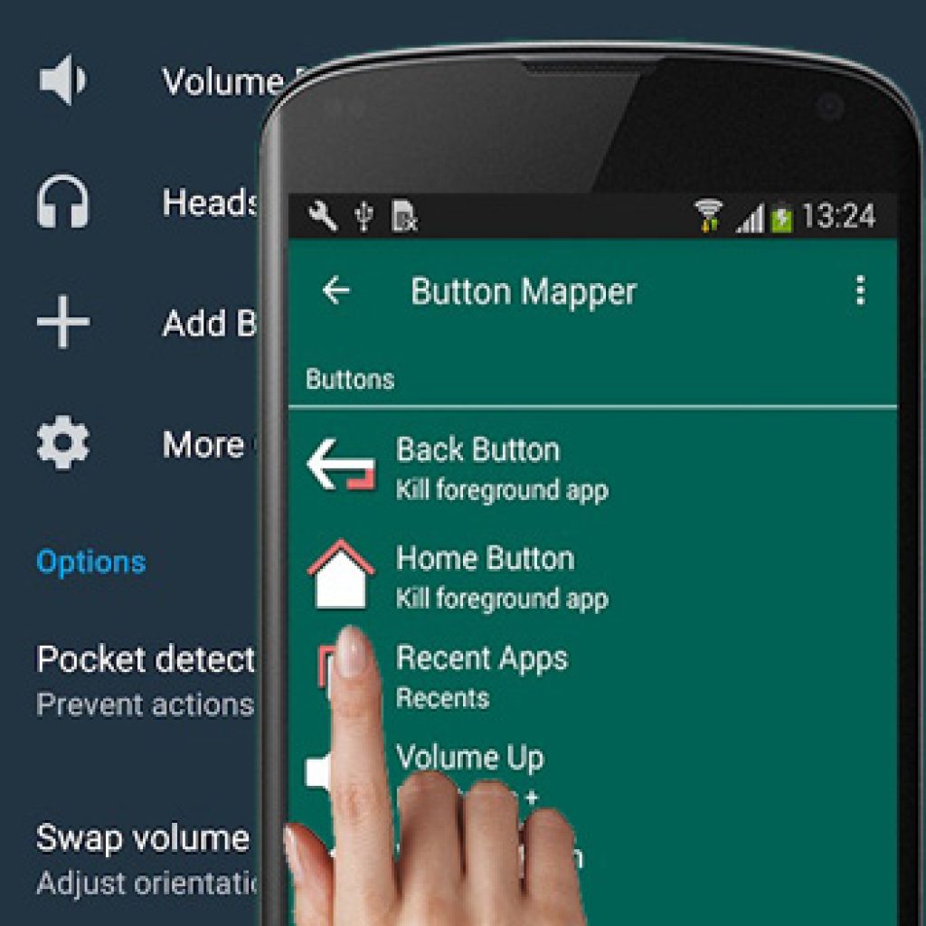 Qué significa Mapear los botones del Teléfono Android