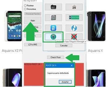 Rootear BQ Aquaris X2 Pro| X2 | X Pro| X | X5 y X5 Plus