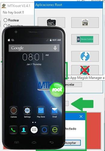 Root teléfono Doogee Y100 Plus Valencia 2