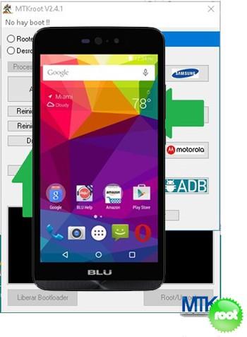 Rootear BLU Dash X LTE D0010UU