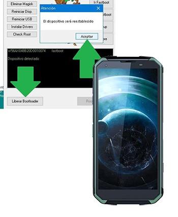 Rootear teléfono móvil Blackview BV9500 MT6763