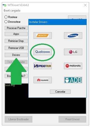 Drivers USB Qualcomm para BQ Aquaris VS
