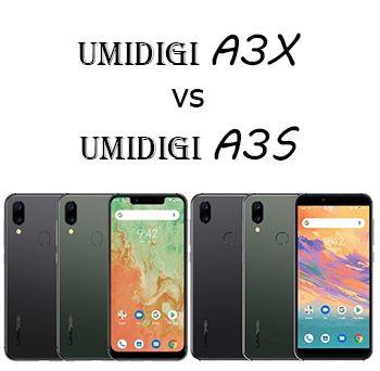 Diferencias entre Umidigi A3X y Umidigi A3S