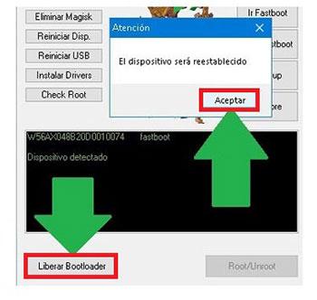 Desbloquear bootloader Acer Liquid Z330