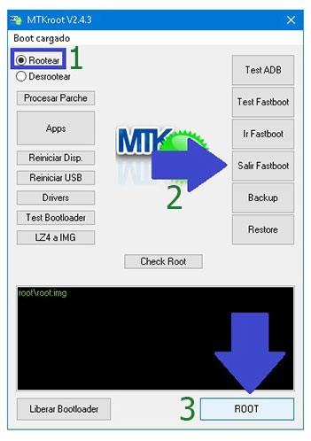 Opción Root Micromax Canvas Knight