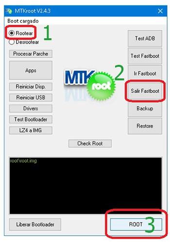 MTKroot v2.4.4.2 Marcar Root Asus Zenfone 4 ZE554KL