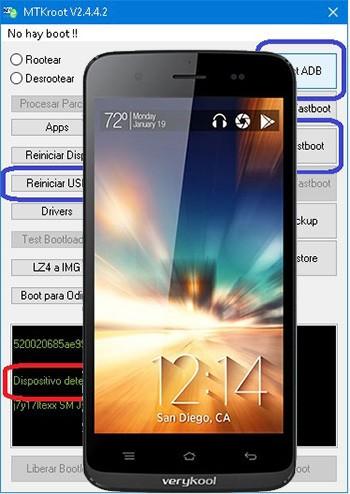 Root para smartphone Verykool Dorado S5017
