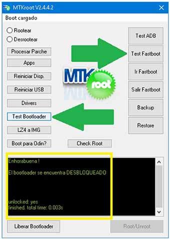 Verificar bootloader al Ulefone Mix 2