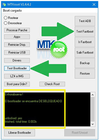 Checkear bootloader del Blackview P6000