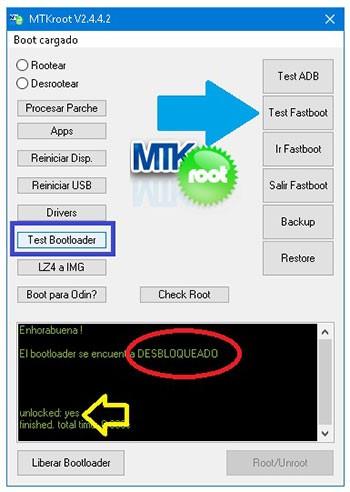 Test bootloader en Lenovo K9