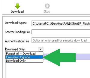 SP-Flash-Tool Actualizar firmware