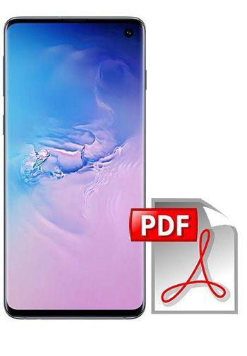 Descargar manual Samsung Galaxy S10 SM-G973