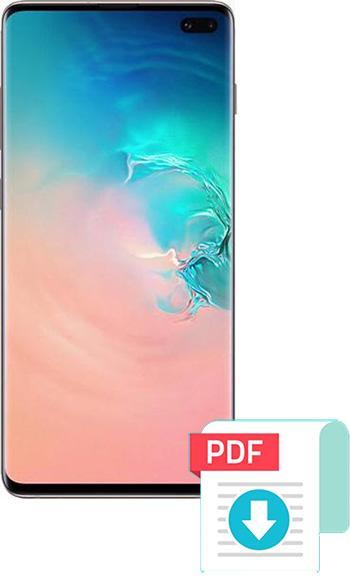Manual Samsung Galaxy S10 Plus