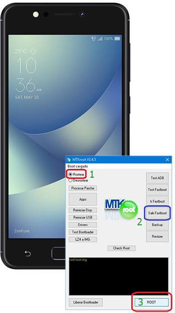 Rootear Asus Zenfone 4 Max ZC520KL