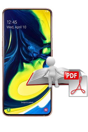 Manual del usuario Samsung Galaxy A80