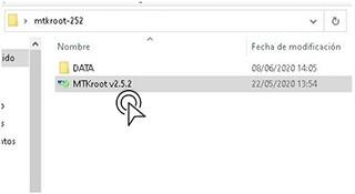 Iniciar MTKroot v2.5.5 en Lenovo Xiaoxin TB-8804F