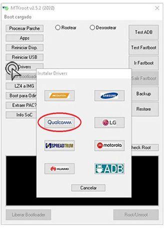 Controladores USB Qualcomm LG V35 ThinQ