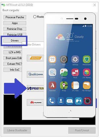 Root para teléfono móvil ZTE Blade L7