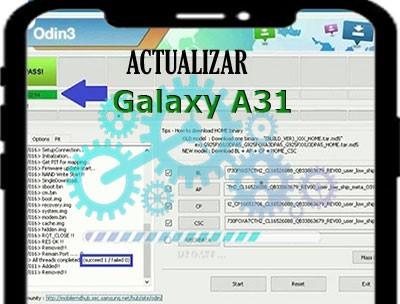 Cómo actualizar Android en Samsung Galaxy A31 con Odin