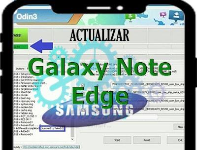 Cómo actualizar Android en Samsung Galaxy Note Edge con Odin