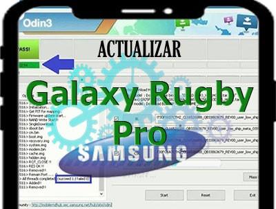 Actualizar Android en Samsung Galaxy Rugby Pro con Odin3
