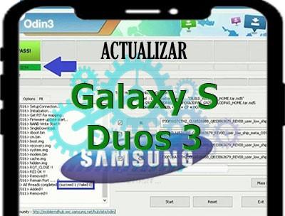 Cómo actualizar Android en Samsung Galaxy S Duos 3 con Odin