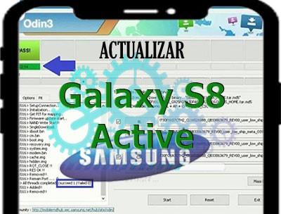Actualizar Android en Samsung Galaxy S8 Active con Odin 3