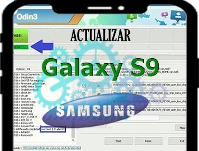 Cómo actualizar Android en Samsung Galaxy S9 con Odin3