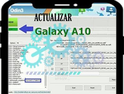 Cómo actualizar el Samsung Galaxy A10 con la utilidad Odin