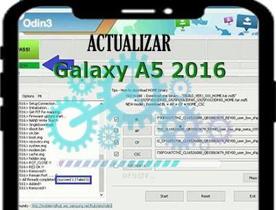 Actualizar el Samsung Galaxy A5 2016 con Odin3