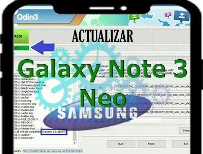 Actualizar el Samsung Galaxy Note 3 Neo con Odin 3