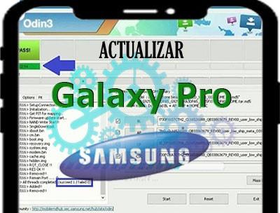 Cómo actualizar el Samsung Galaxy Pro con Odin 3