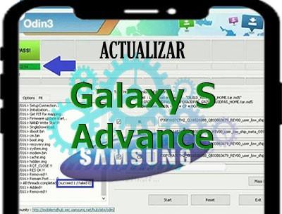 Cómo actualizar el Samsung Galaxy S Advance con Odin3