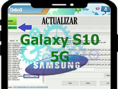 Actualizar el Samsung Galaxy S10 5G con Odin3