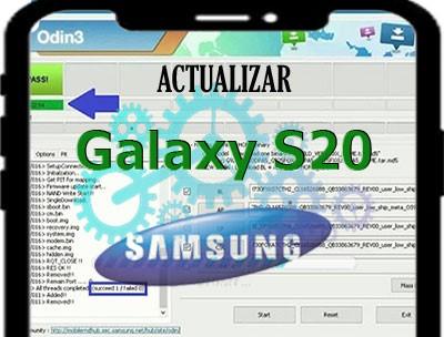 Cómo actualizar el Samsung Galaxy S20 con Odin3